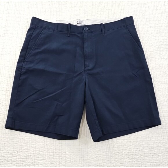 NEW Penguin by Munsingwear Shorts Men's 38 Navy Blue Slim Fit NWT 8" Inseam - Picture 1 of 13